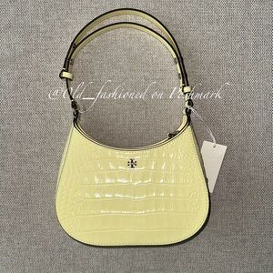 TORY BURCH Emerson Shoulder Bag in Pastel Yellow